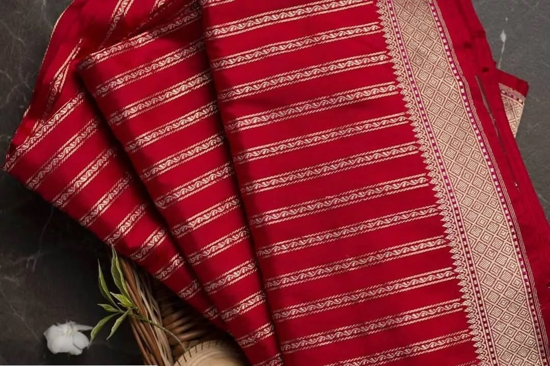 Soft Lichi Silk Party Wear Sari With Blouse