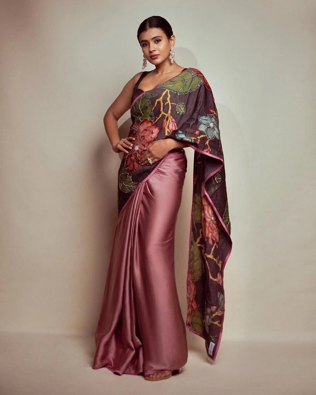 Women's Wedding Classic Latest Japan Satin Saree ,New Sari & Blouse