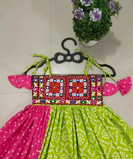 Kids Navratri Cotton Lehenga Choli