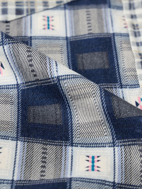 Plaid Aster Women Shirts