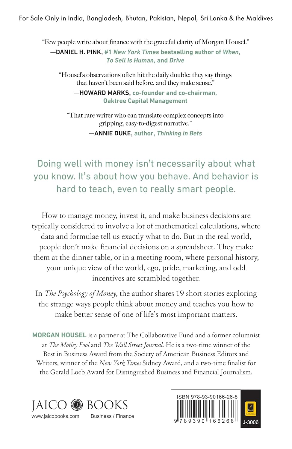 Same as Ever+ The Psychology of Money