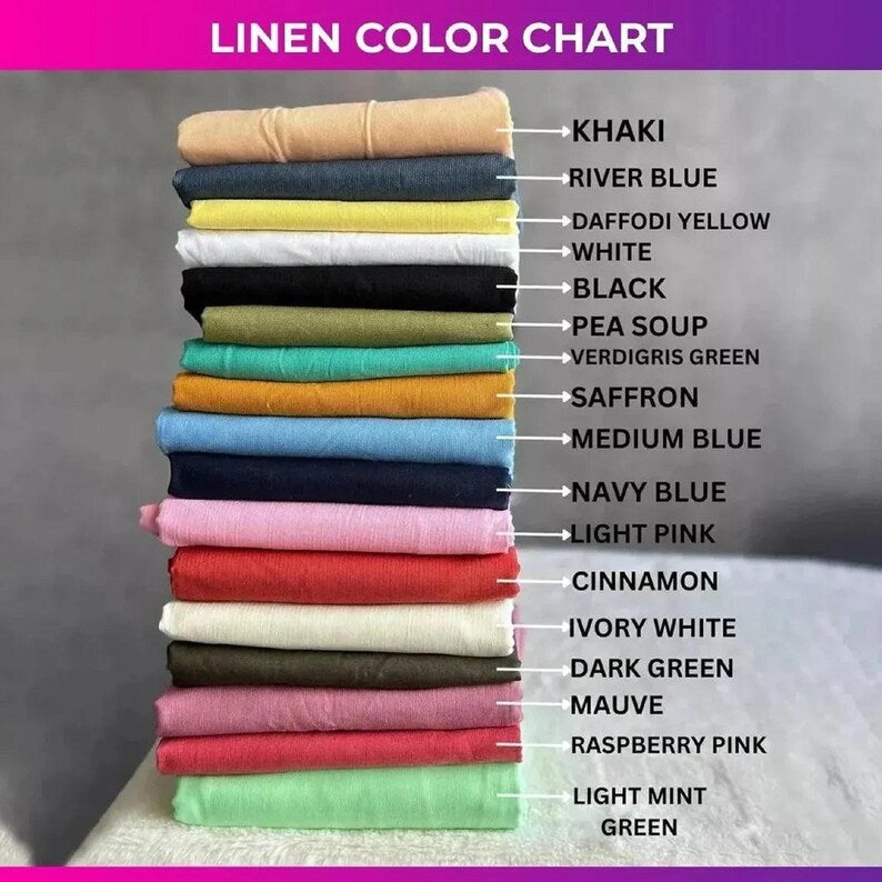 Linen Reglan Sleeve Shirt With Aline Skirt for women