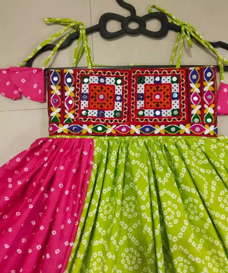 Kids Navratri Cotton Lehenga Choli