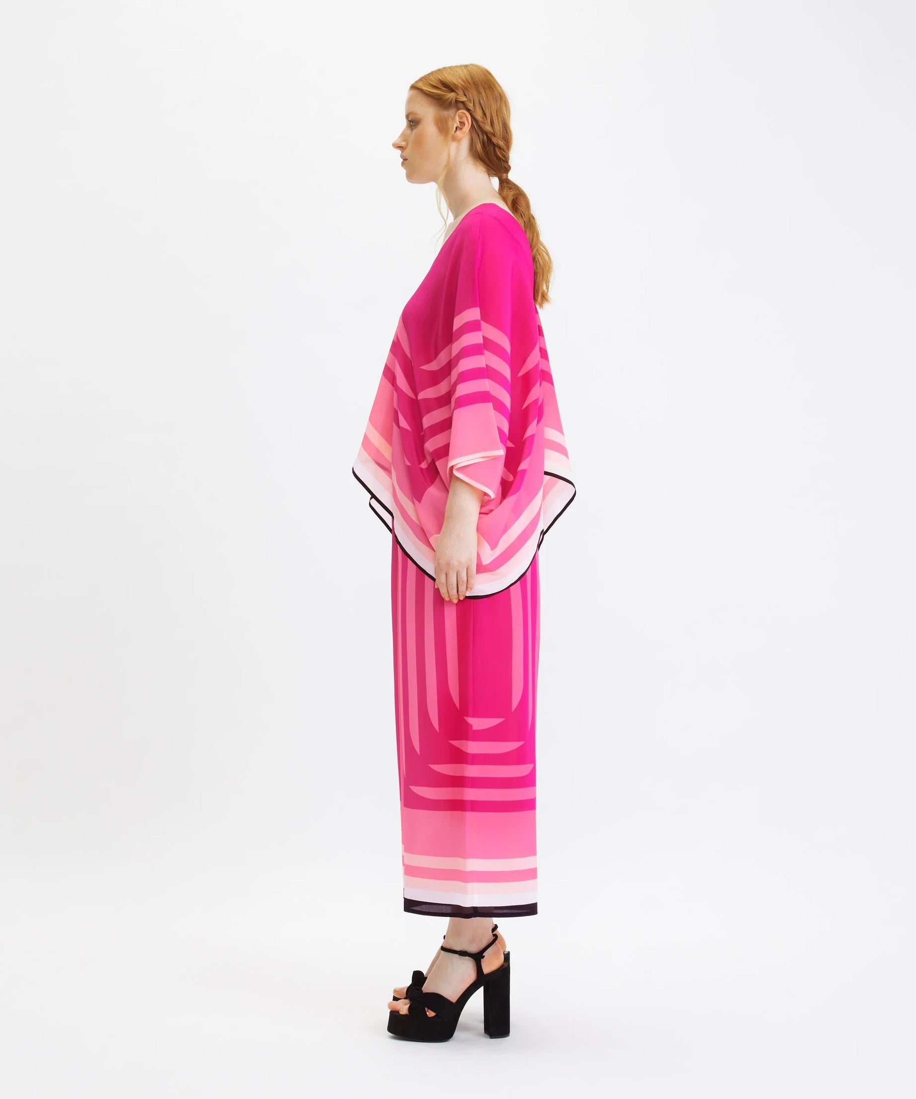 Soft Silk Crepe Co-ord Set  For Women's