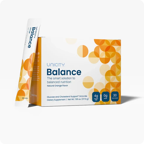Unicity Unimate & Balance Orange Drink Mix Combo – 30 Pack Each