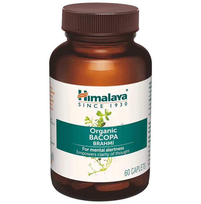 Himalaya Organic Bacopa (Brahmi)  -60 caps