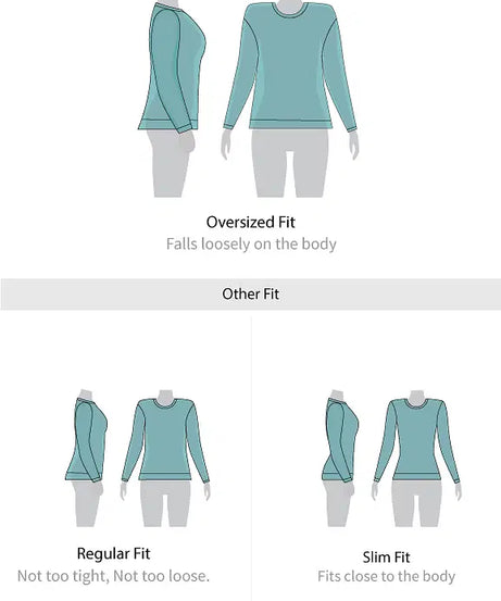 Don't Care Club Women Oversized Sweatshirts