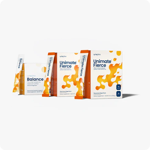Unicity Unimate 60 Pack & Balance Natural Orange 30 Pack Combo