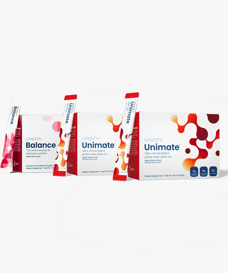 Unicity Balance (30 Pack) & Unimate Drink Mix (60 Pack) Combo