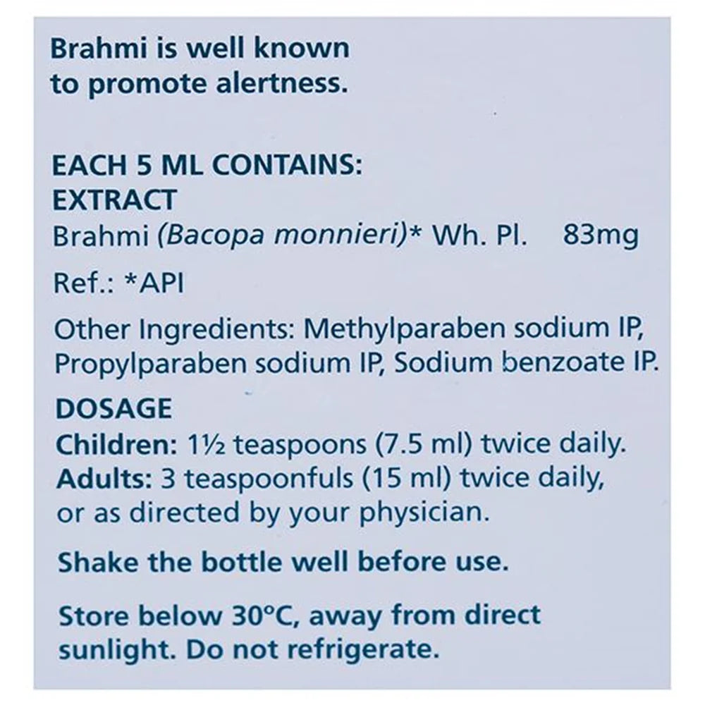 Himalaya Brahmi Syrup 200ml – Herbal Wellness Tonic