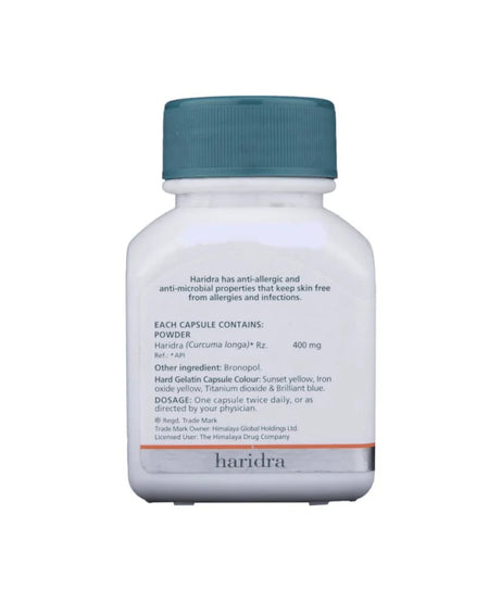 Himalaya Haridra Skin Support – 60 Tablets | Turmeric Extract