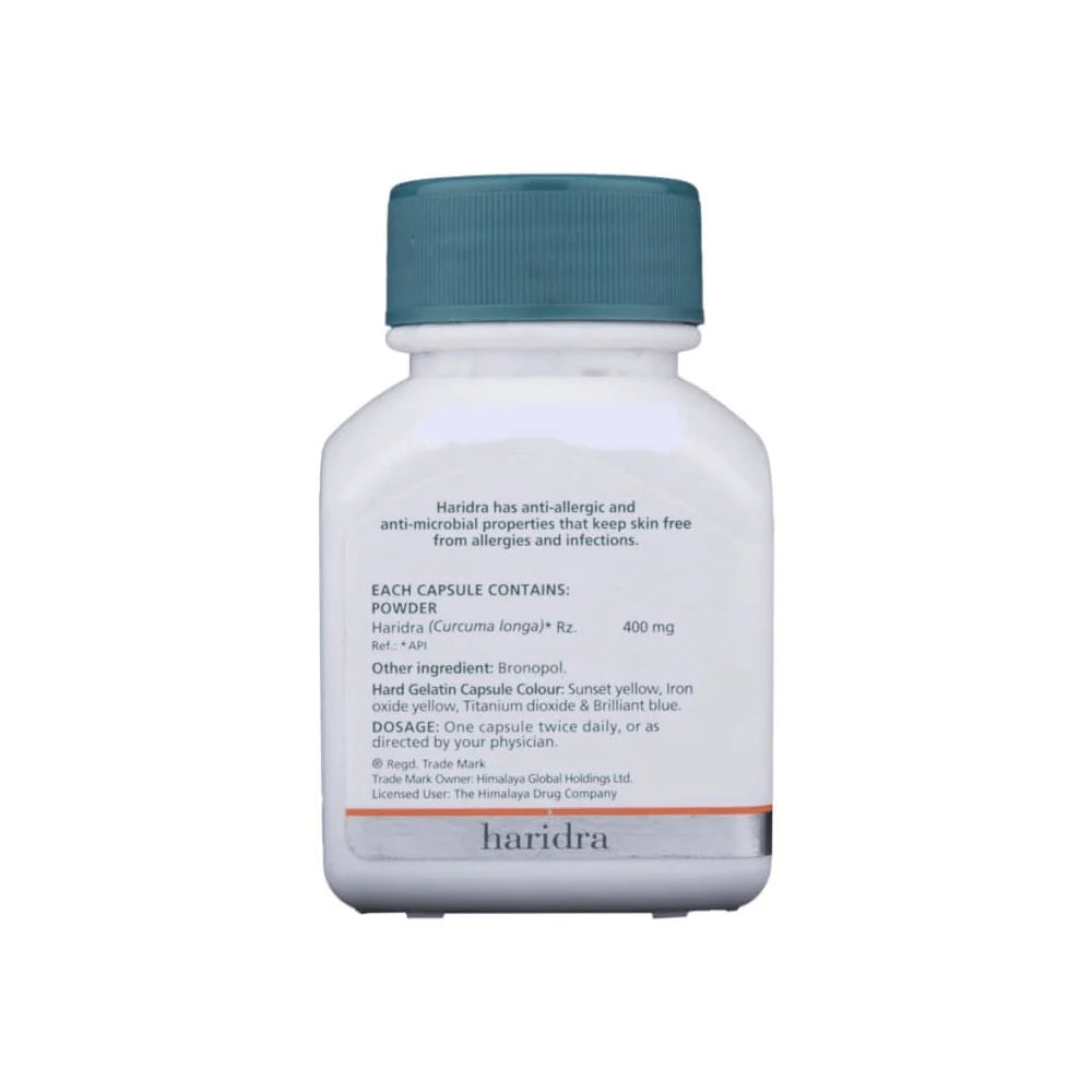 Himalaya Haridra Skin Support – 60 Tablets | Turmeric Extract