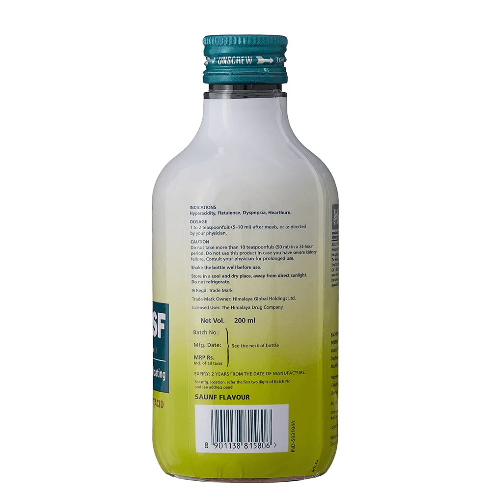 Himalaya Himcocid SF Syrup – 200 ml Herbal Product