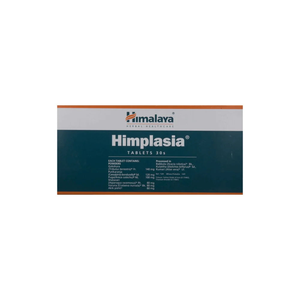 Himalaya Herbals - Himplasia Tablets -Pack of 1 - 30 tabs