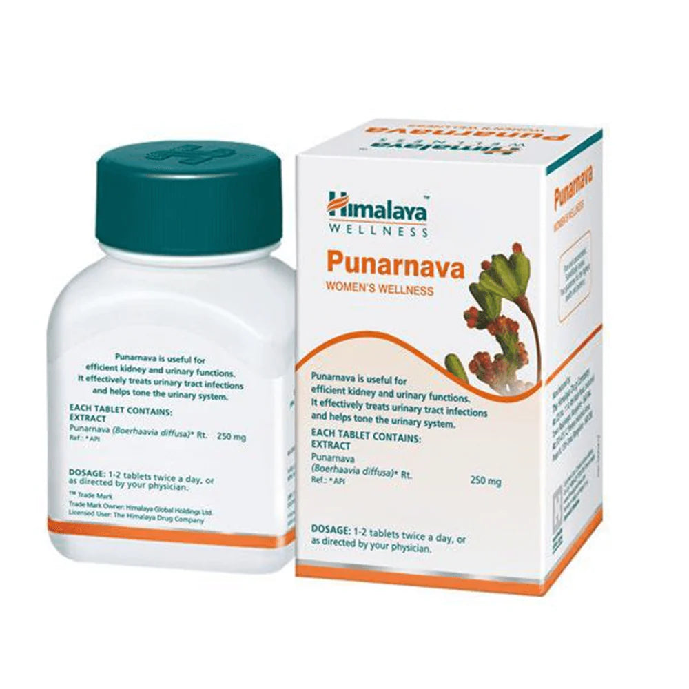 Himalaya Punarnava Tablets - 60 Count