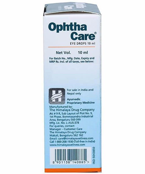 Himalaya Ophthacare Eye Drops -10 ml - Pack of 1