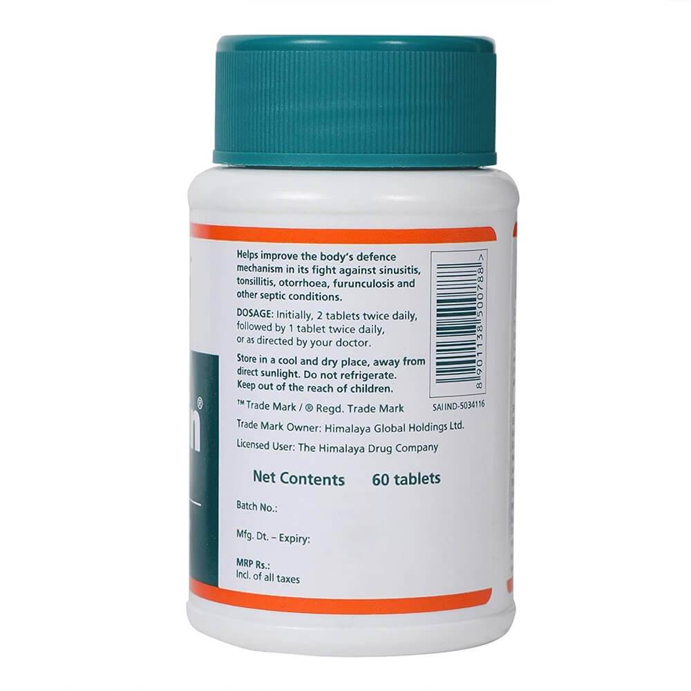 Himalaya Septilin Herbal Tablets – 60 Count | Ayurvedic Immune Support