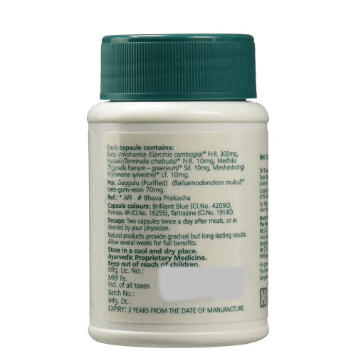 Himalaya Wellness AyurSlim Herbal Capsules - 60 Count Bottle