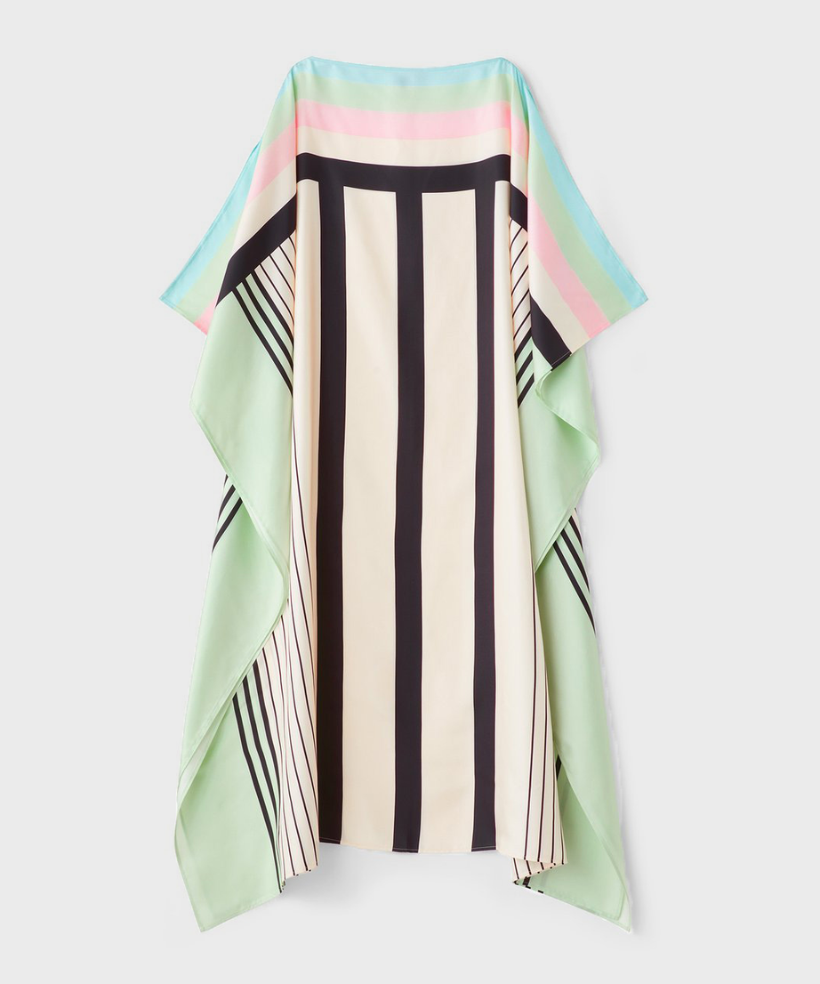Soft Satin Silk Kaftan, Stylish & Flowing Caftan For Women's