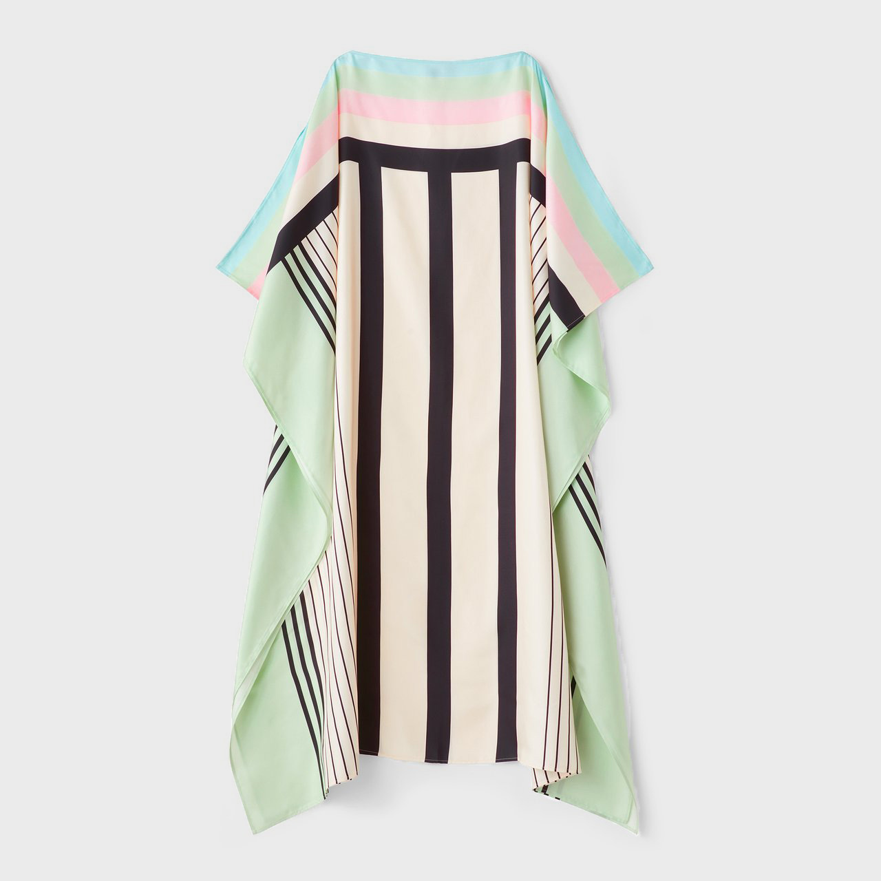 Soft Satin Silk Kaftan, Stylish & Flowing Caftan For Women's