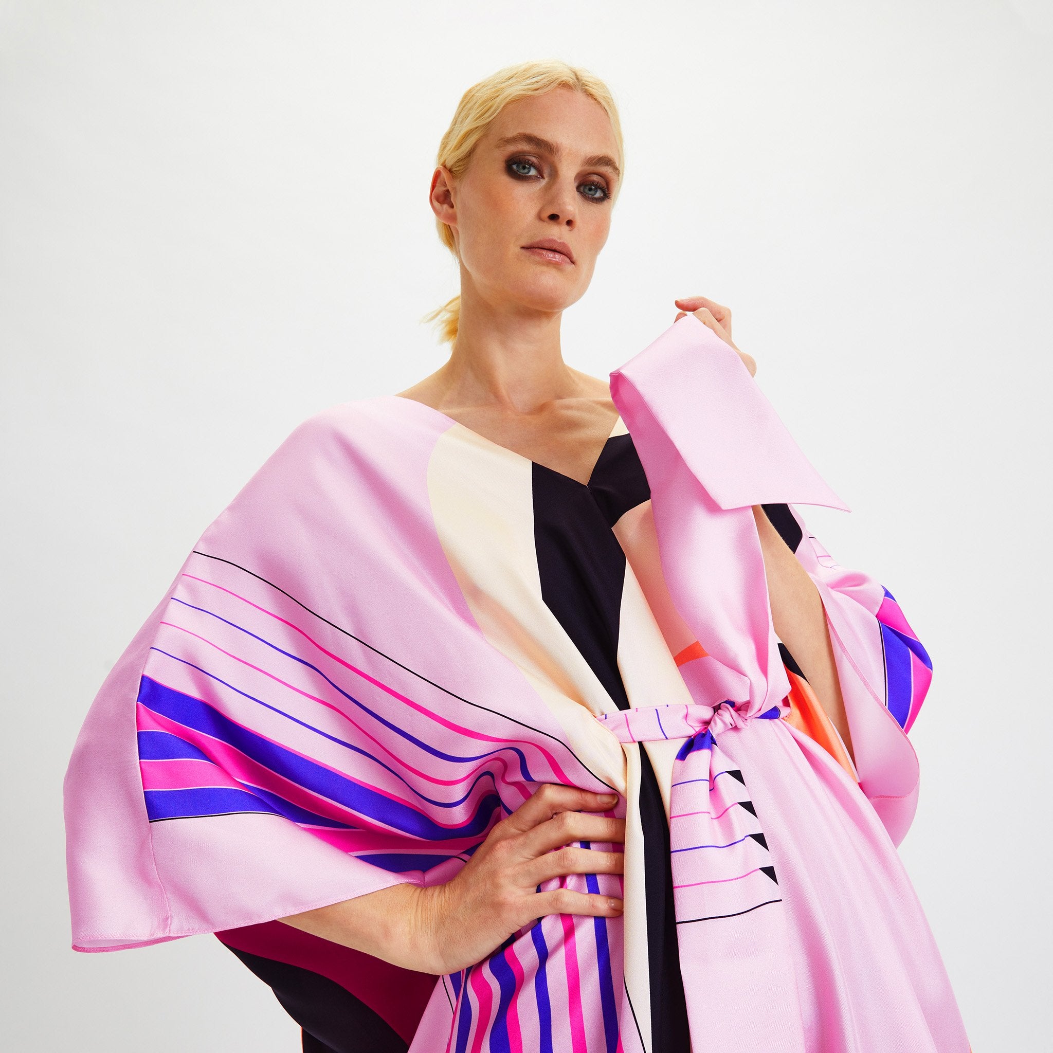 Elegant Soft Satin Silk Kaftan - Perfect for Evening Wear Caftan For Women's