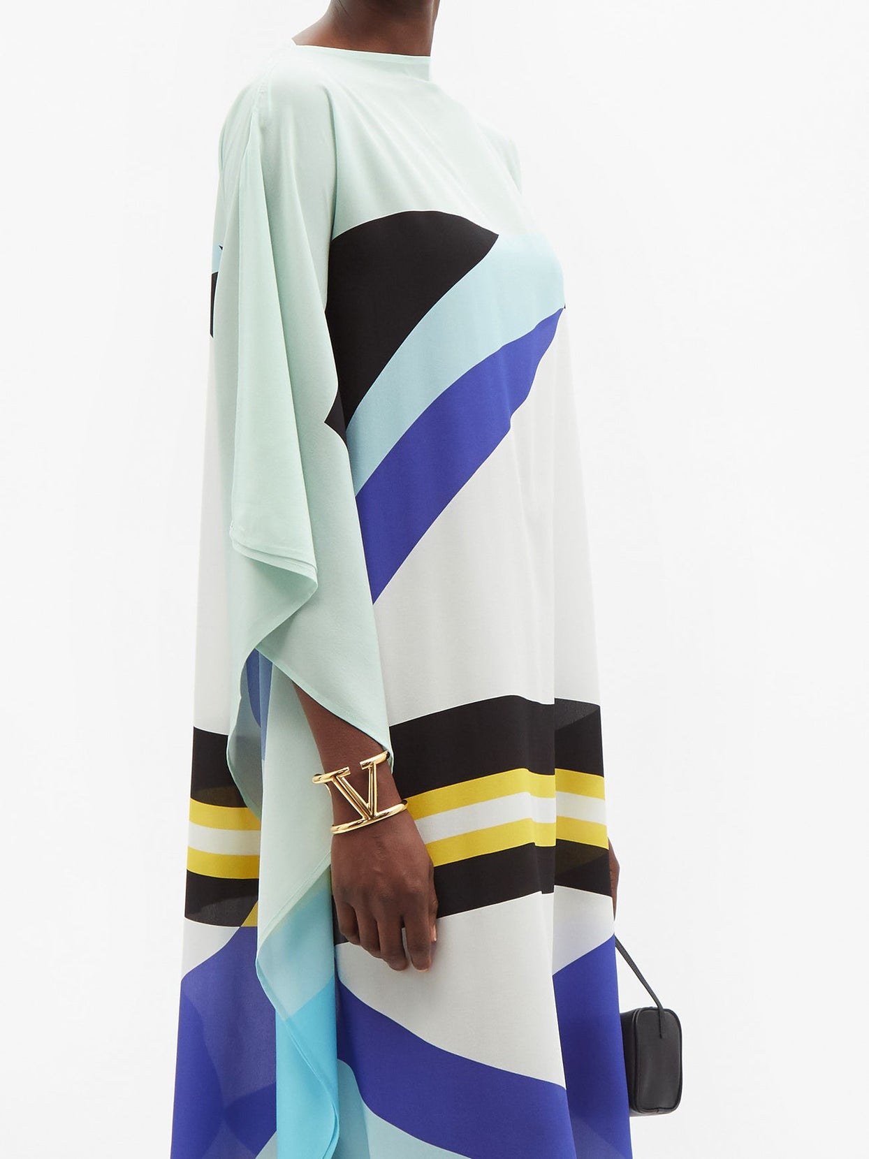 Elegant Chelsea Georgette Kaftan - Flowy and Lightweight Caftan For Women's