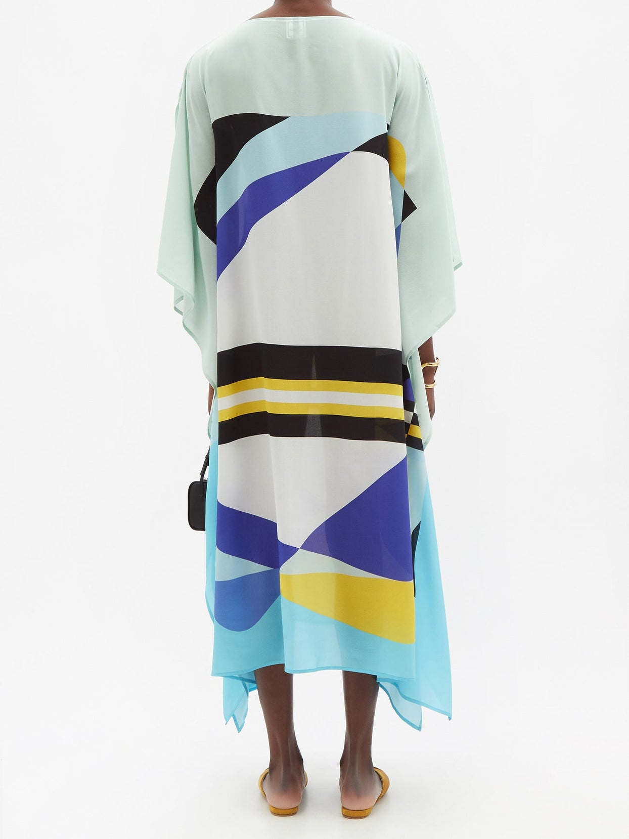Elegant Chelsea Georgette Kaftan - Flowy and Lightweight Caftan For Women's