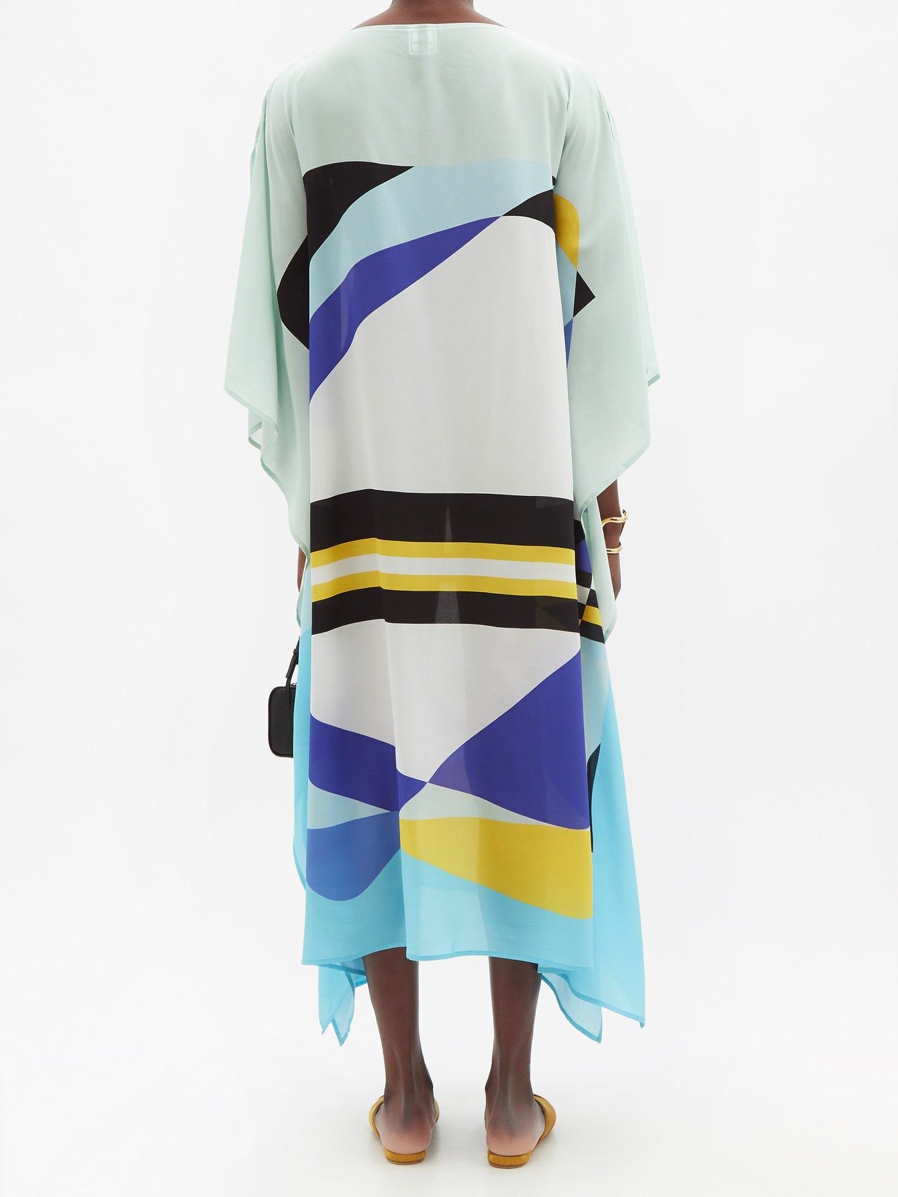 Elegant Chelsea Georgette Kaftan - Flowy and Lightweight Caftan For Women's