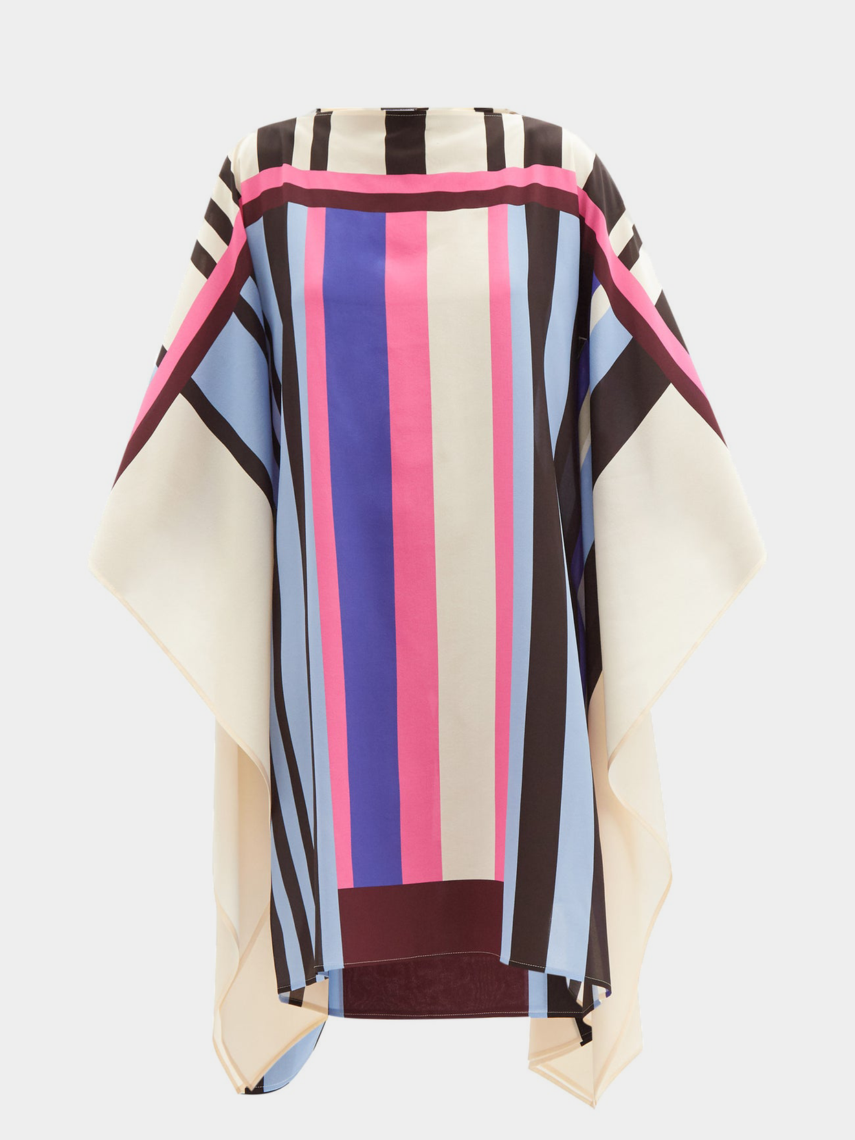 Chelsea Georgette Women's Printed Short Kaftan, Beach Wear Caftan