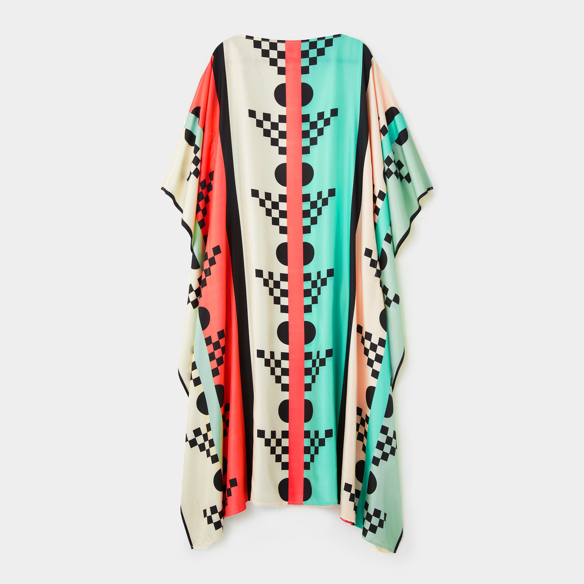 Long Soft Satin Silk Kaftan – Lightweight and Comfortable Caftan For Women's
