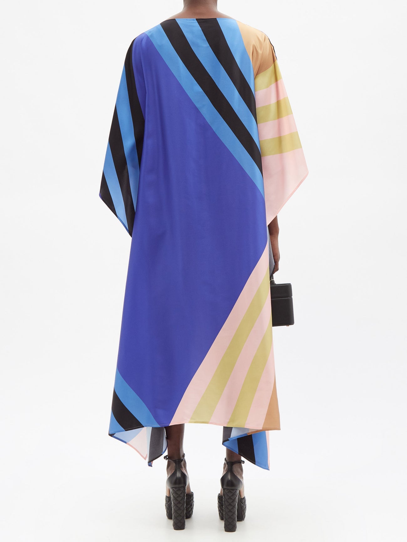 Soft Satin Silk Kaftan, Beach Wear Caftan For Women's