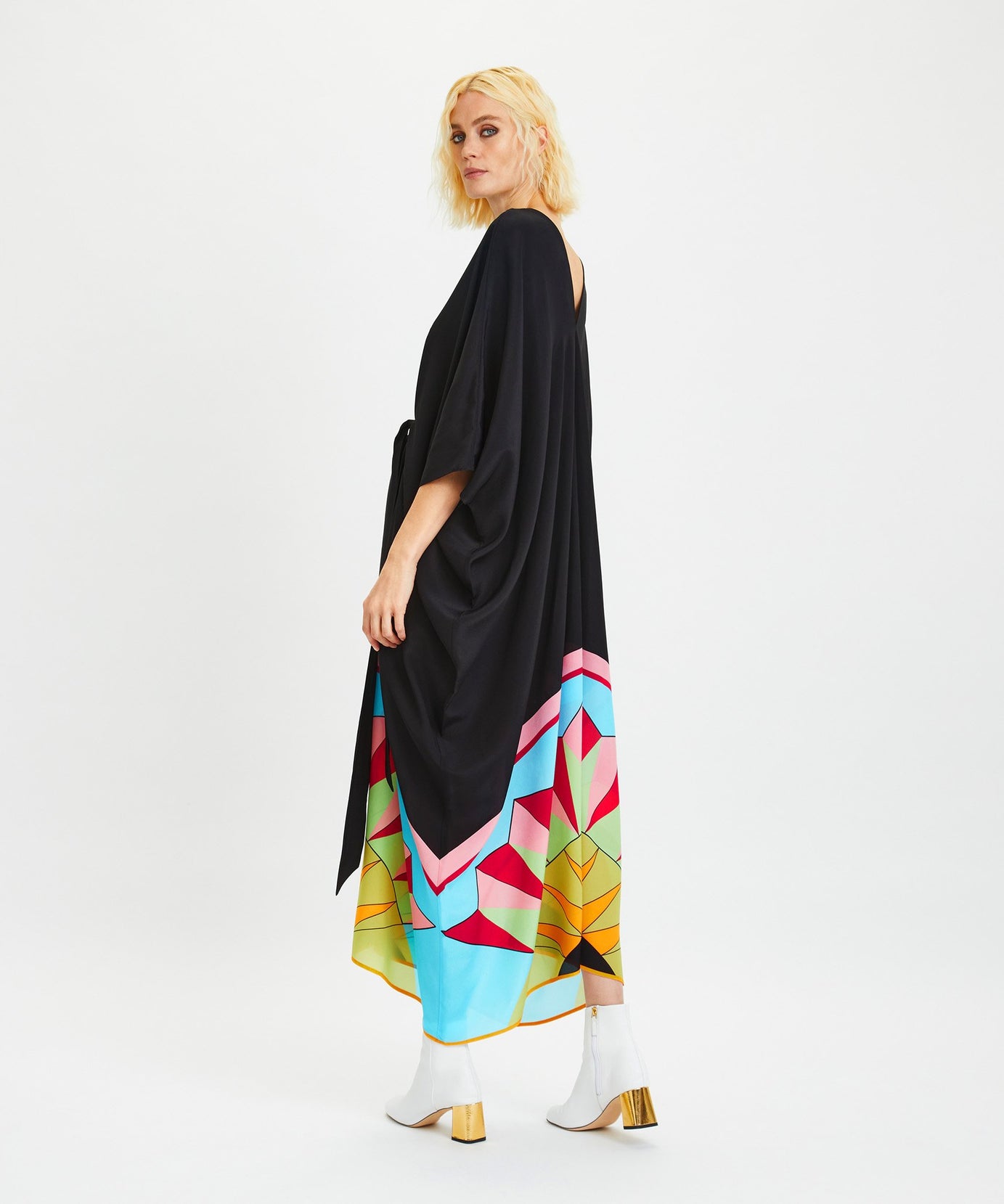 Premium Chelsea Georgette Kaftan - Stylish Party Outfit Caftan For Women's