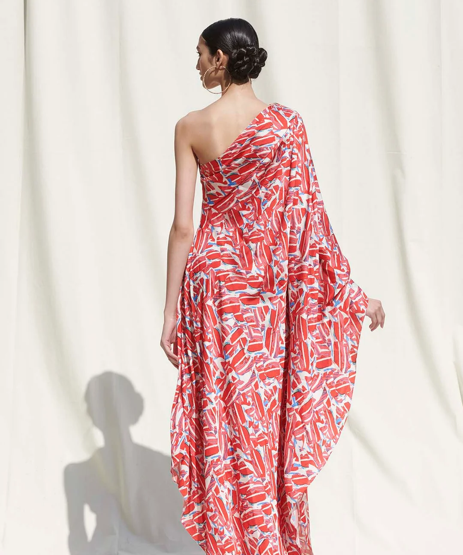 Premium Lux Satin Kaftan, Soft, Flowing, Caftan For Women's