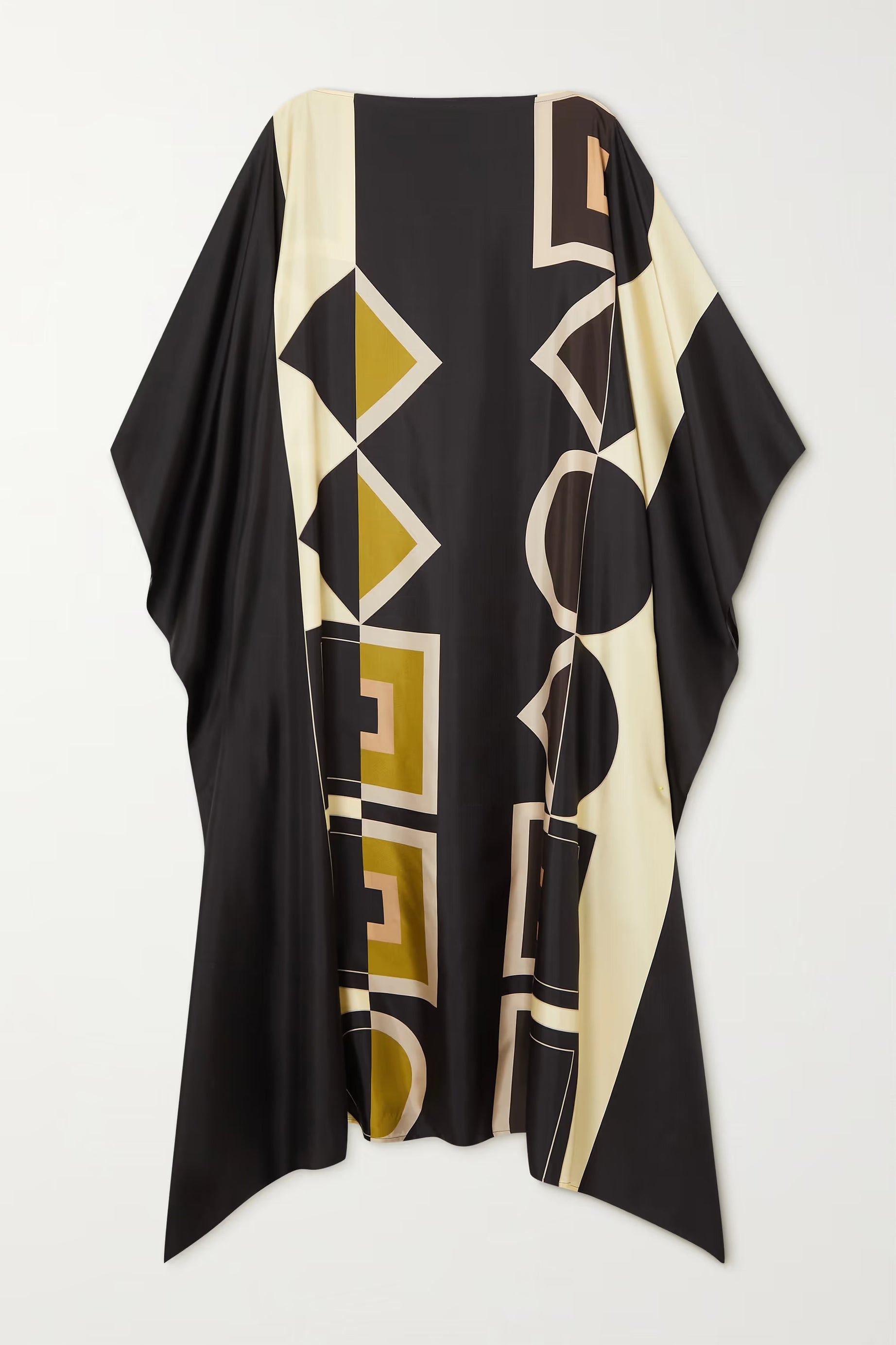 Glamorous Satin Silk Kaftan Gown – Perfect for Evening Wear Caftan For Women's