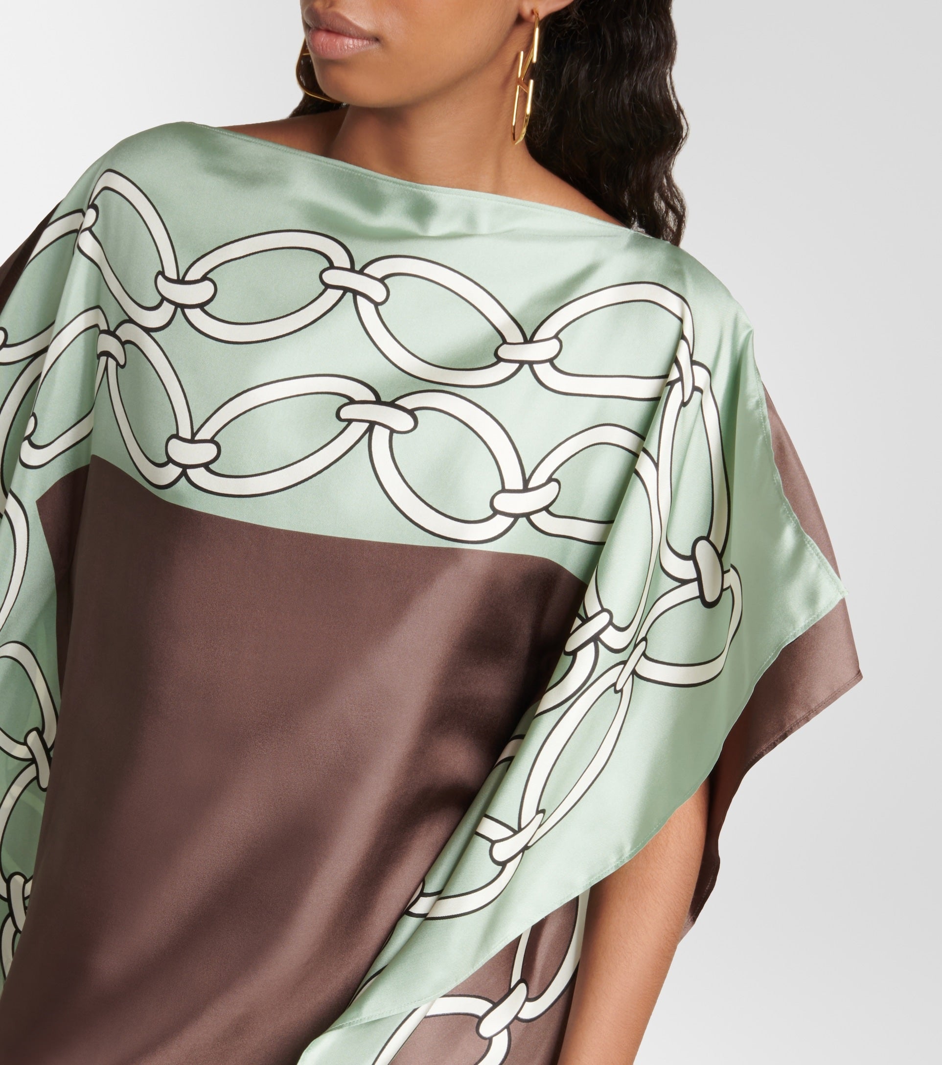 Soft Satin Silk Kaftan - Lightweight and Elegant Caftan For Women's