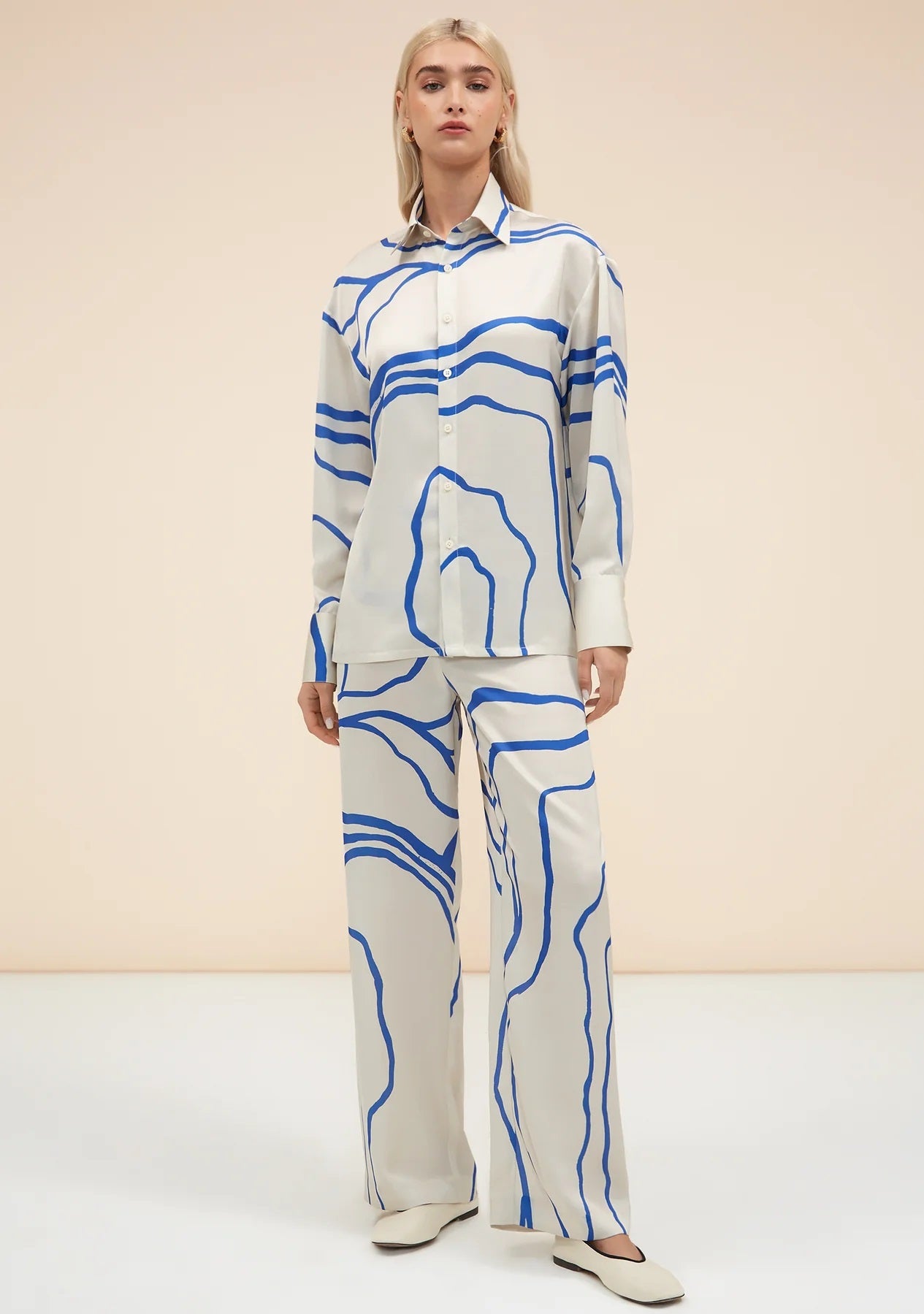 Organza Silk Co-ord Set For Women's