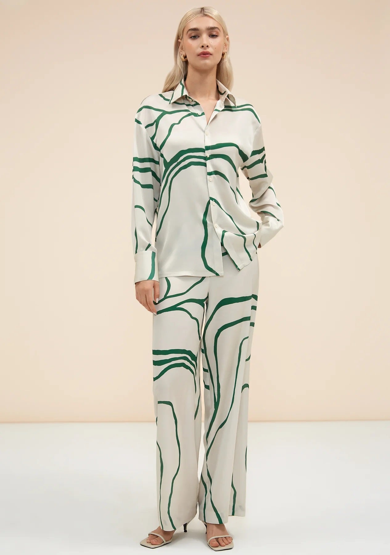 Organza Silk Co-ord Set For Women's