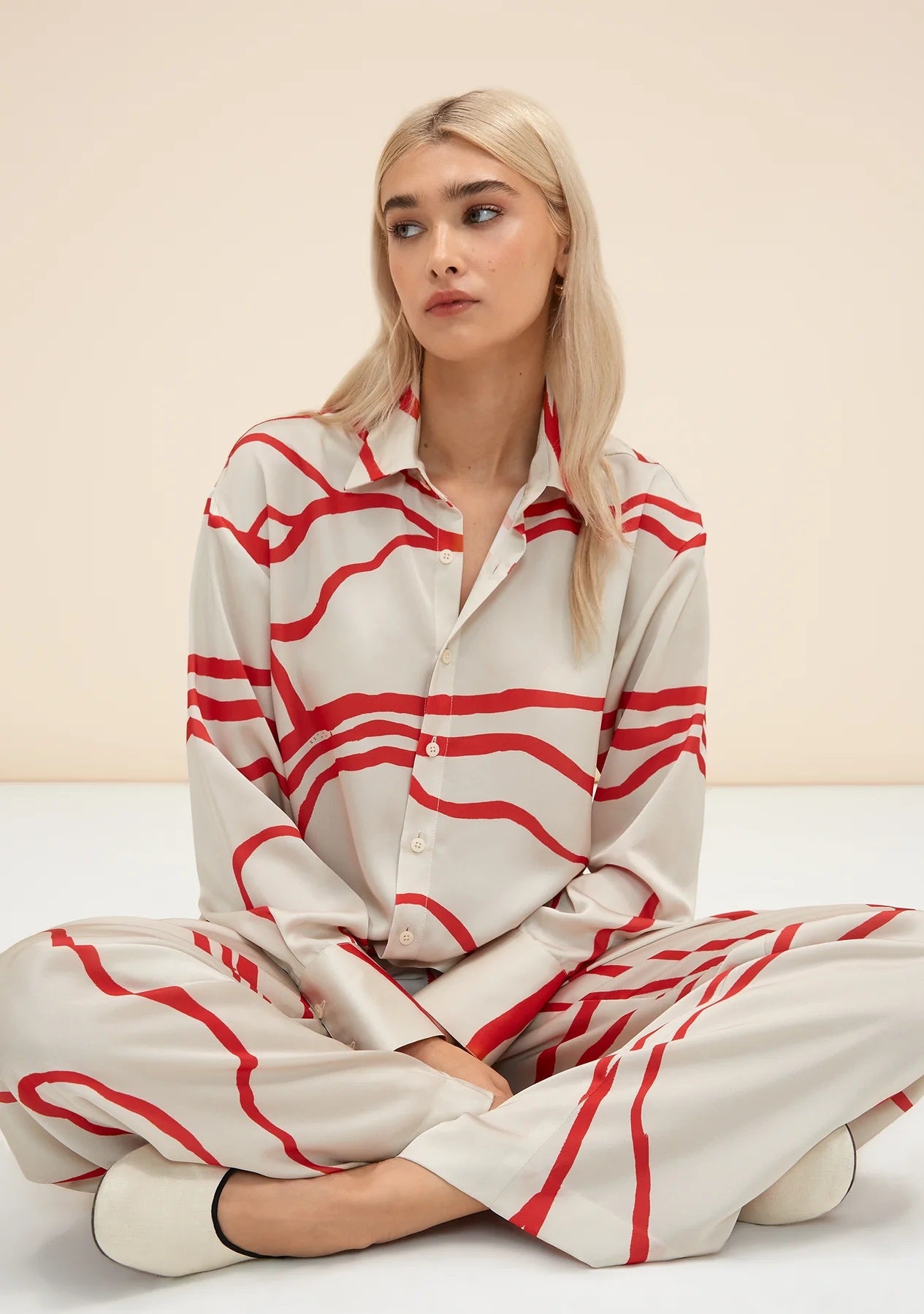 Organza Silk Co-ord Set For Women's