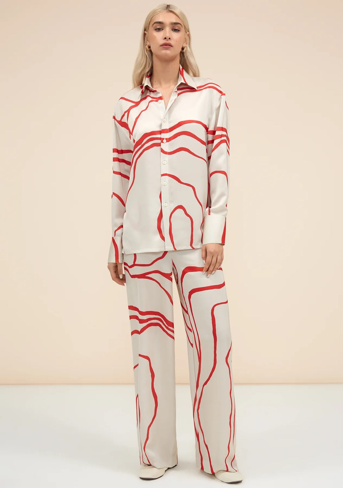 Organza Silk Co-ord Set For Women's