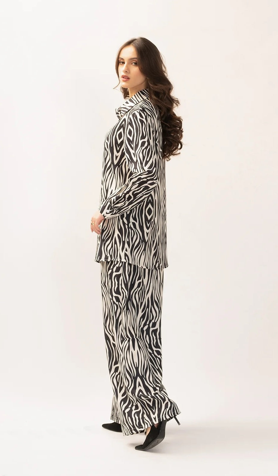 Casual Printed Korean BSY Co-ord Set For Women's