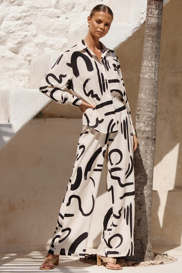 Luxury Korean BSY Women's  Beach Wear Co-ord Set