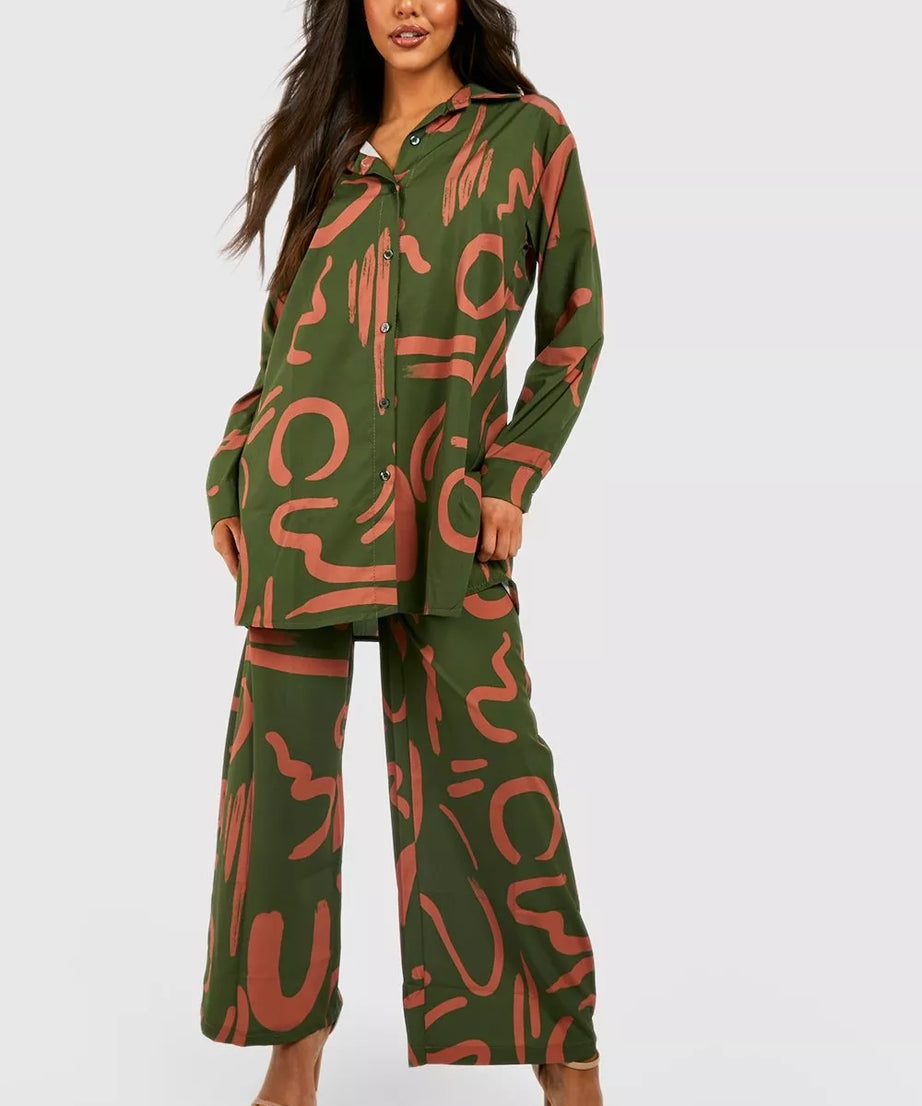 Luxury Korean BSY Women's  Beach Wear Co-ord Set