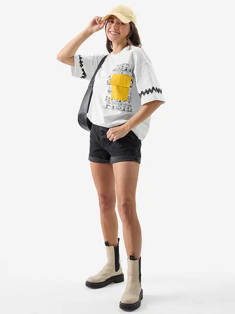 Peanuts Keepin It Cool Boyfriend T-Shirts