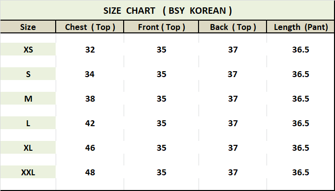Korean BSY Co-ord Set For Women's