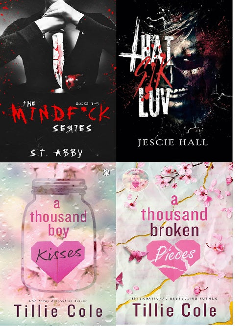 The Mindf*ck Series ,  THAT SIK LUV ,  A Thousand Boy Kisses  ,  A Thousand Broken Pieces.... 4books (Paperback)