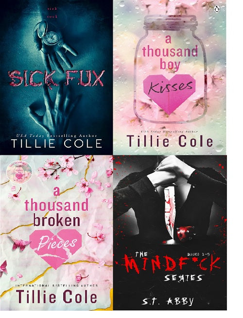 Sick Fux ;  The Mindf*ck Series ;  A Thousand Boy Kisses ;  A Thousand Broken Pieces.. best 4books set