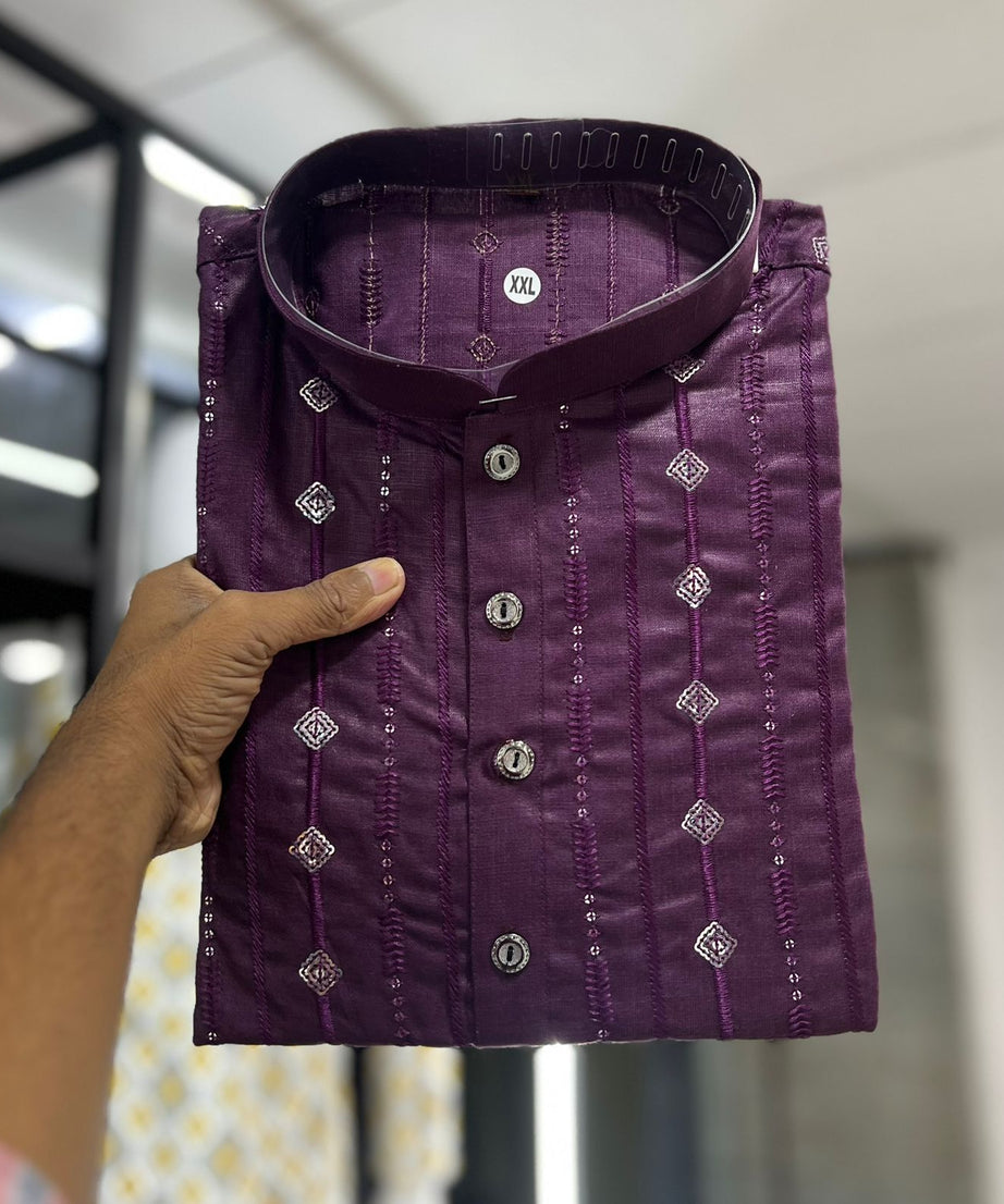 Men's Soft Cotton Kurta Pajama Set