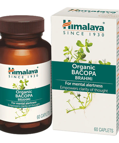 Himalaya Organic Bacopa (Brahmi)  -60 caps