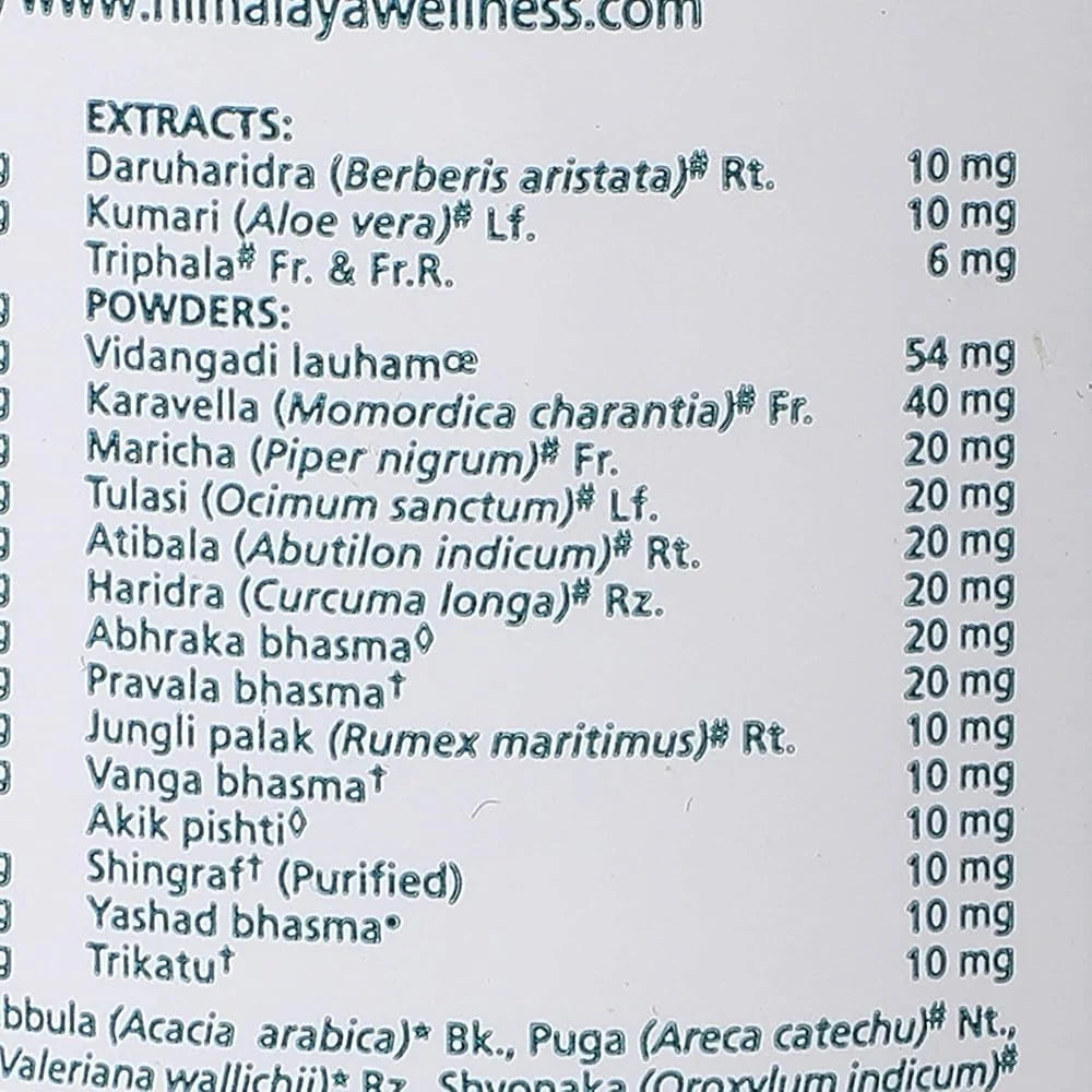 Himalaya Herbals - Diabecon (DS) Tablets -Pack of 1 - 60 tabs