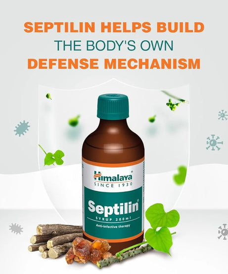 Himalaya Herbals - Septilin Syrup -200 ml - Pack of 1